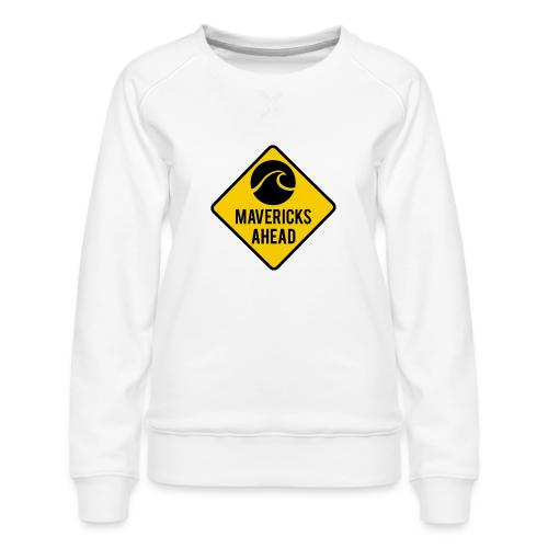 Mavericks Ahead - Women's Premium Slim Fit Sweatshirt