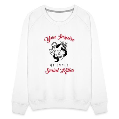 innerserialkiller2color - Women's Premium Slim Fit Sweatshirt
