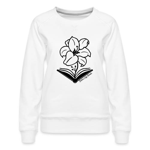 Bitter Lily Books - Women's Premium Slim Fit Sweatshirt