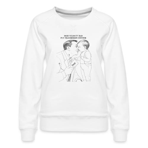 Dad Joke Blueprint T-Shirt - Women's Premium Slim Fit Sweatshirt