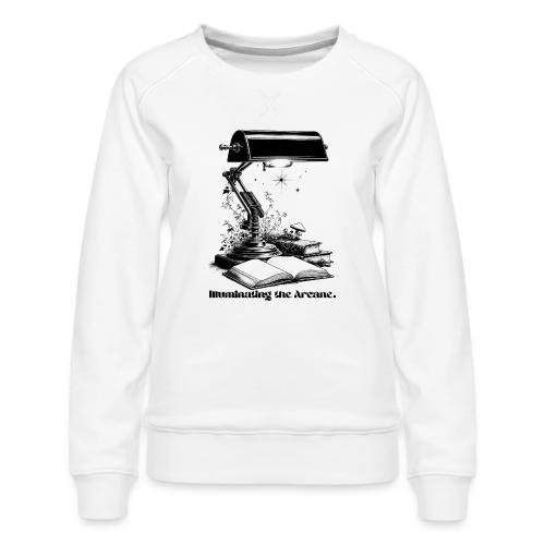 Dark Academia T-Shirt, Mug, & Poster - Women's Premium Slim Fit Sweatshirt