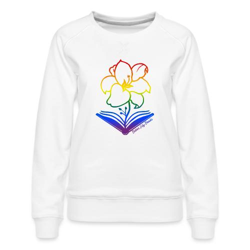 Bitter Lily Books - Pride - Women's Premium Slim Fit Sweatshirt