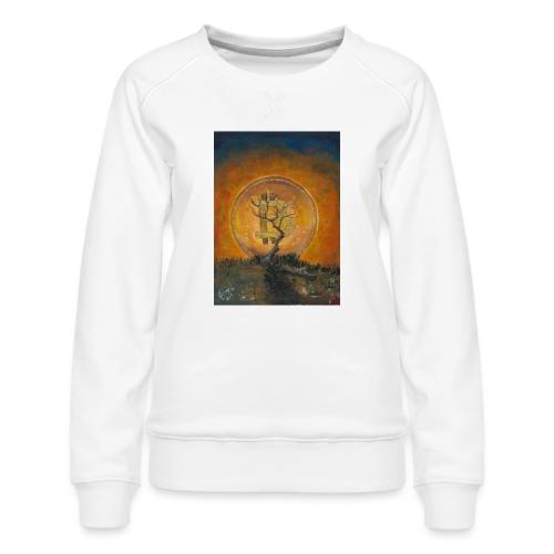 BTC arbol FRAN-PATRI - Women's Premium Slim Fit Sweatshirt