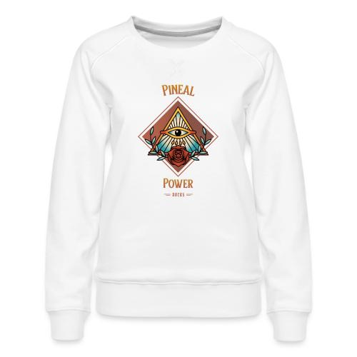 Pineal Power - Women's Premium Slim Fit Sweatshirt