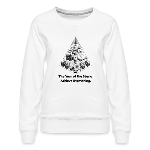 The Resolution Pyramid T-Shirt, Mug, & Leggings - Women's Premium Slim Fit Sweatshirt