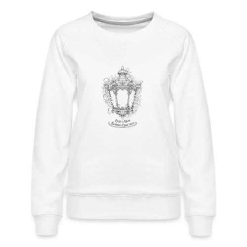 Victorian Lantern T-Shirt - Women's Premium Slim Fit Sweatshirt
