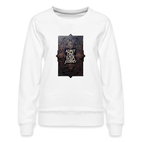 Art Deco VIP Pass T-Shirt - Women's Premium Slim Fit Sweatshirt