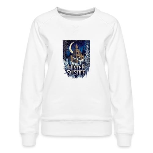 Gothic Solstice T-Shirt, Premium - Women's Premium Slim Fit Sweatshirt