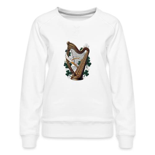 Emerald Harp Shenanigans T-Shirt - Women's Premium Slim Fit Sweatshirt