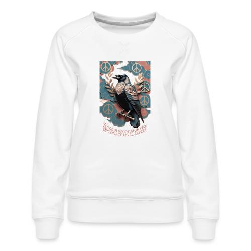 Raven Tantrum Mediator T Shirt - Women's Premium Slim Fit Sweatshirt