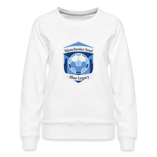 Manchester Soul Soccer City Emblem T Shirt, Gift - Women's Premium Slim Fit Sweatshirt