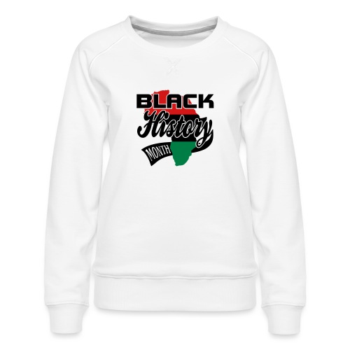 Black History 2016 - Women's Premium Slim Fit Sweatshirt