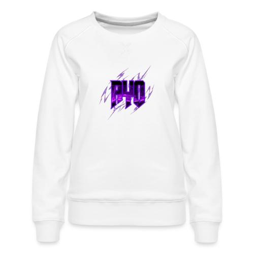 Ayo's Blue - Women's Premium Slim Fit Sweatshirt