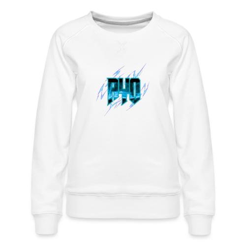 Ayo's Light Blue - Women's Premium Slim Fit Sweatshirt