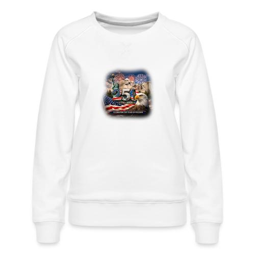 1776-2026 | Celebrating 250 Years of Freedom - Women's Premium Slim Fit Sweatshirt
