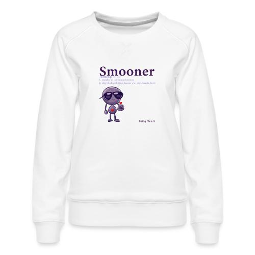 Smoon City_Smooner - Women's Premium Slim Fit Sweatshirt