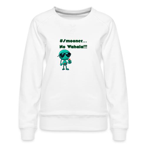 Smoon City | No Wahala Only - Women's Premium Slim Fit Sweatshirt