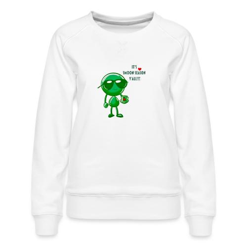 Smoon City_Smoon Season - Women's Premium Slim Fit Sweatshirt