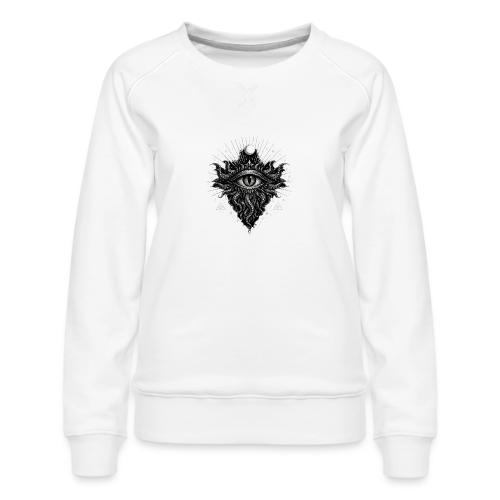 Eldritch Eye - Women's Premium Slim Fit Sweatshirt