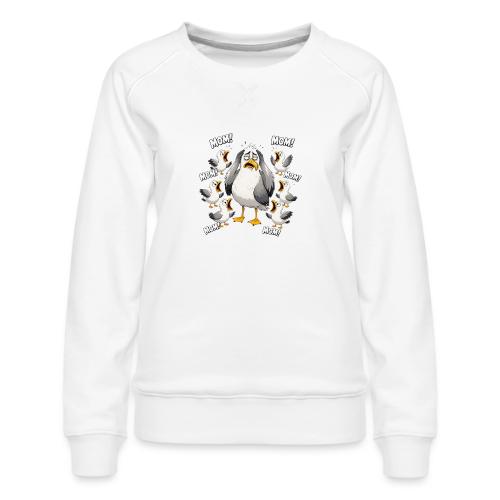 Seagull Mom Chaos - Women's Premium Slim Fit Sweatshirt