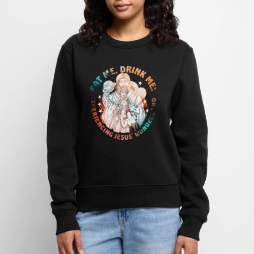 Eat Me Drink Me Podcast original logo - Women's Premium Slim Fit Sweatshirt
