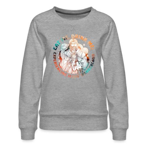 Eat Me Drink Me Podcast original logo - Women's Premium Slim Fit Sweatshirt