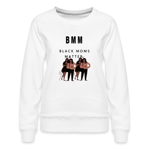 BMM 2 brown - Women's Premium Slim Fit Sweatshirt