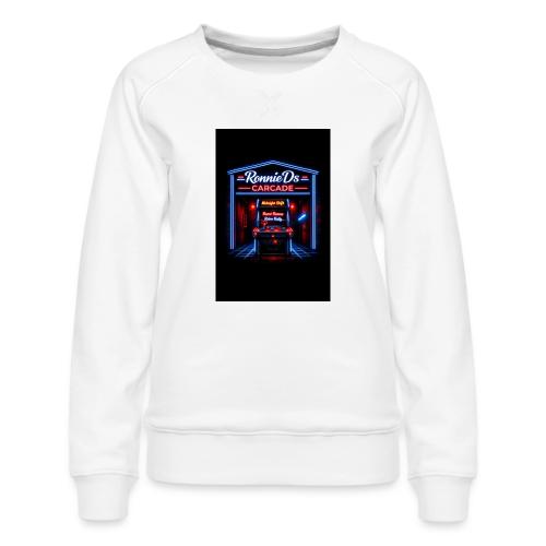 Carcadelogo3 - Women's Premium Slim Fit Sweatshirt
