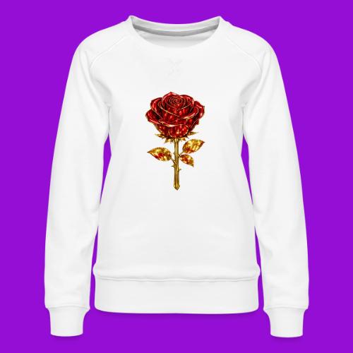 Golden Rose - Women's Premium Slim Fit Sweatshirt