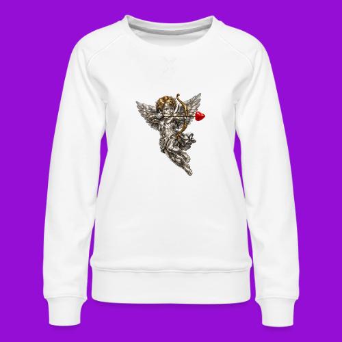 Metallic Cupid - Women's Premium Slim Fit Sweatshirt