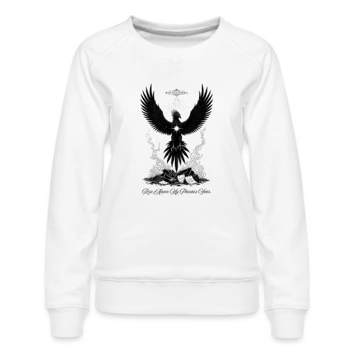 The Phoenix of Renewal T-Shirt - Women's Premium Slim Fit Sweatshirt