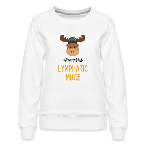 Lymphatic MuCe - Women's Premium Slim Fit Sweatshirt