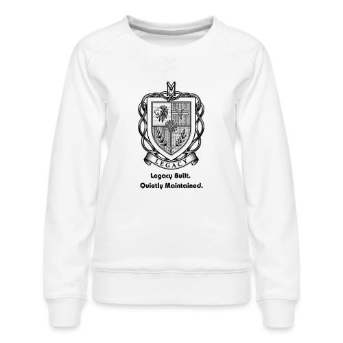 Quiet Luxury T-Shirt, Sweatshirt, & Poster - Women's Premium Slim Fit Sweatshirt