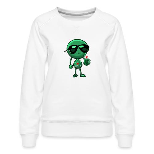 Smoon_I love Mrs S Green - Women's Premium Slim Fit Sweatshirt