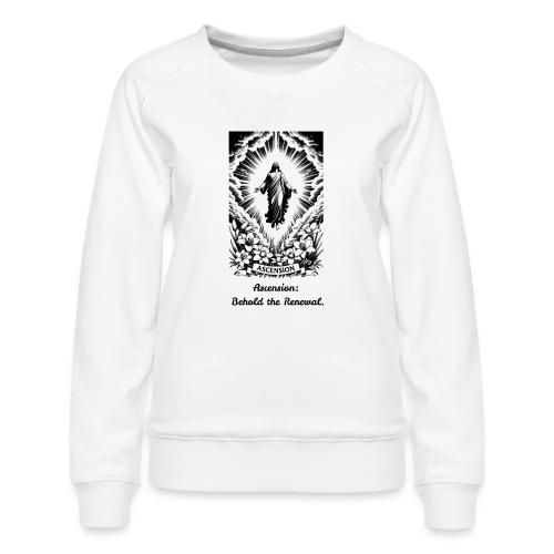 Christian T-Shirt, Poster, & Mug - Women's Premium Slim Fit Sweatshirt