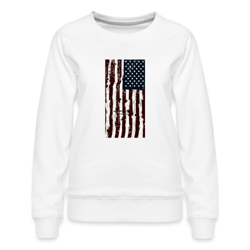 Hanging Flag - Women's Premium Slim Fit Sweatshirt