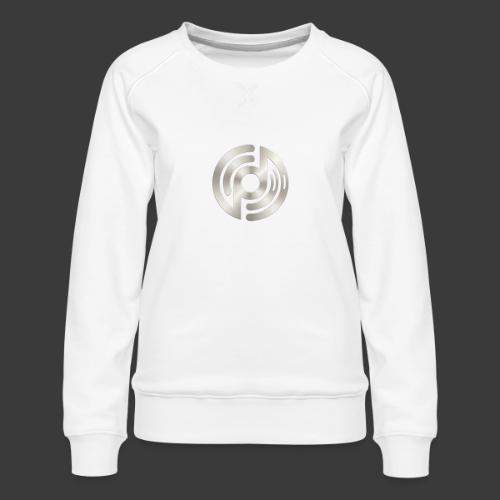 Open Musicians Collective Chrome Logo - Women's Premium Slim Fit Sweatshirt