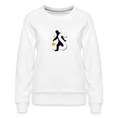 SS Logo - Women's Premium Slim Fit Sweatshirt