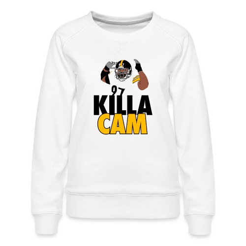 Killa Cam (Away) - Women's Premium Slim Fit Sweatshirt