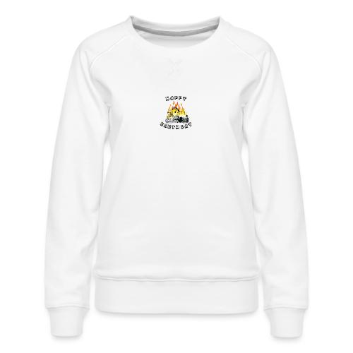 Happy Earth Day - Women's Premium Slim Fit Sweatshirt