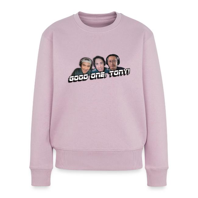 GOOD ONE, TONY! (with Fusco Show back)