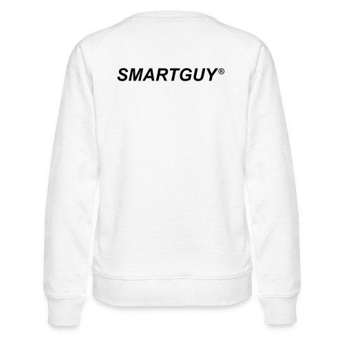 SmartGuy Logo - Women's Premium Slim Fit Sweatshirt