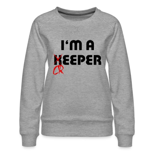 I'm a creeper 3X - Women's Premium Slim Fit Sweatshirt