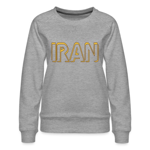 Iran 5 - Women's Premium Slim Fit Sweatshirt