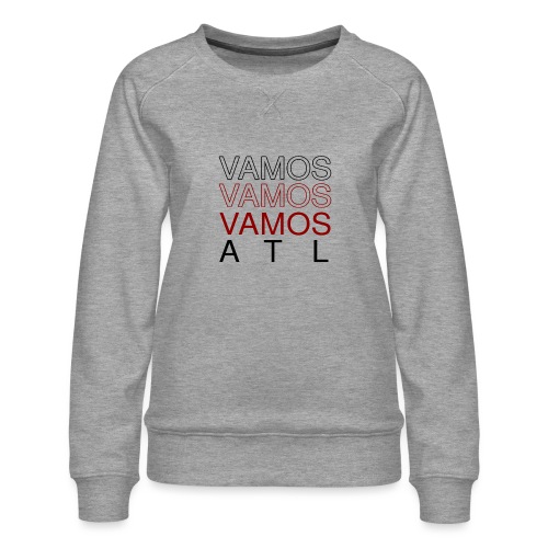 Vamos, Vamos ATL - Women's Premium Slim Fit Sweatshirt