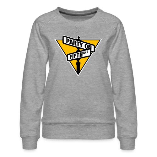 Party on Fifth Ave 2022 - Women's Premium Slim Fit Sweatshirt
