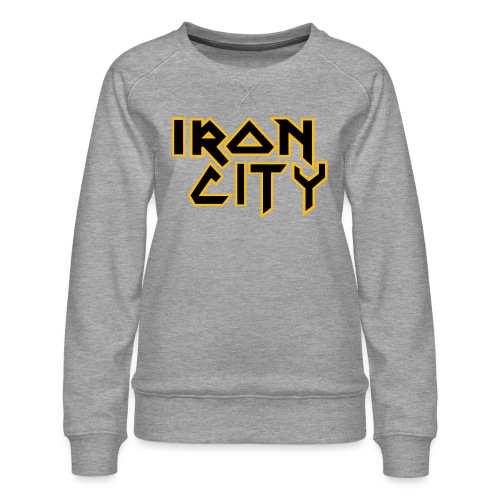 Iron City - Women's Premium Slim Fit Sweatshirt