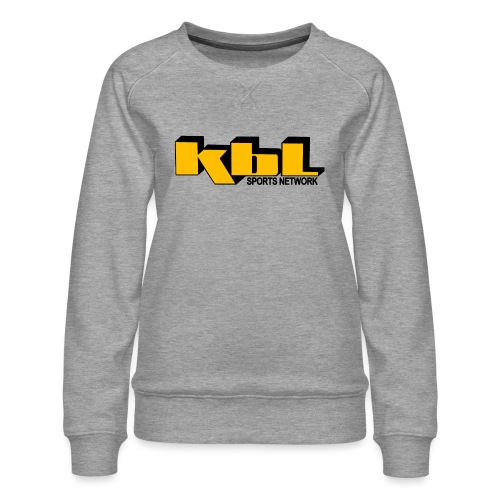 KBL Sports Network - Pittsburgh - Women's Premium Slim Fit Sweatshirt