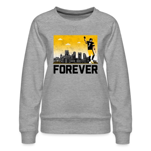 7 Forever (on light) - Women's Premium Slim Fit Sweatshirt