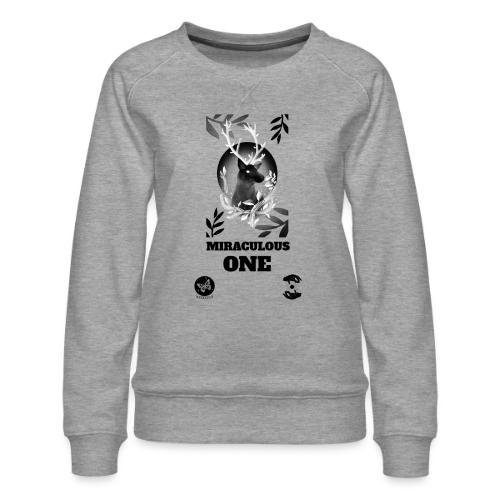 Miraculous One - Women's Premium Slim Fit Sweatshirt
